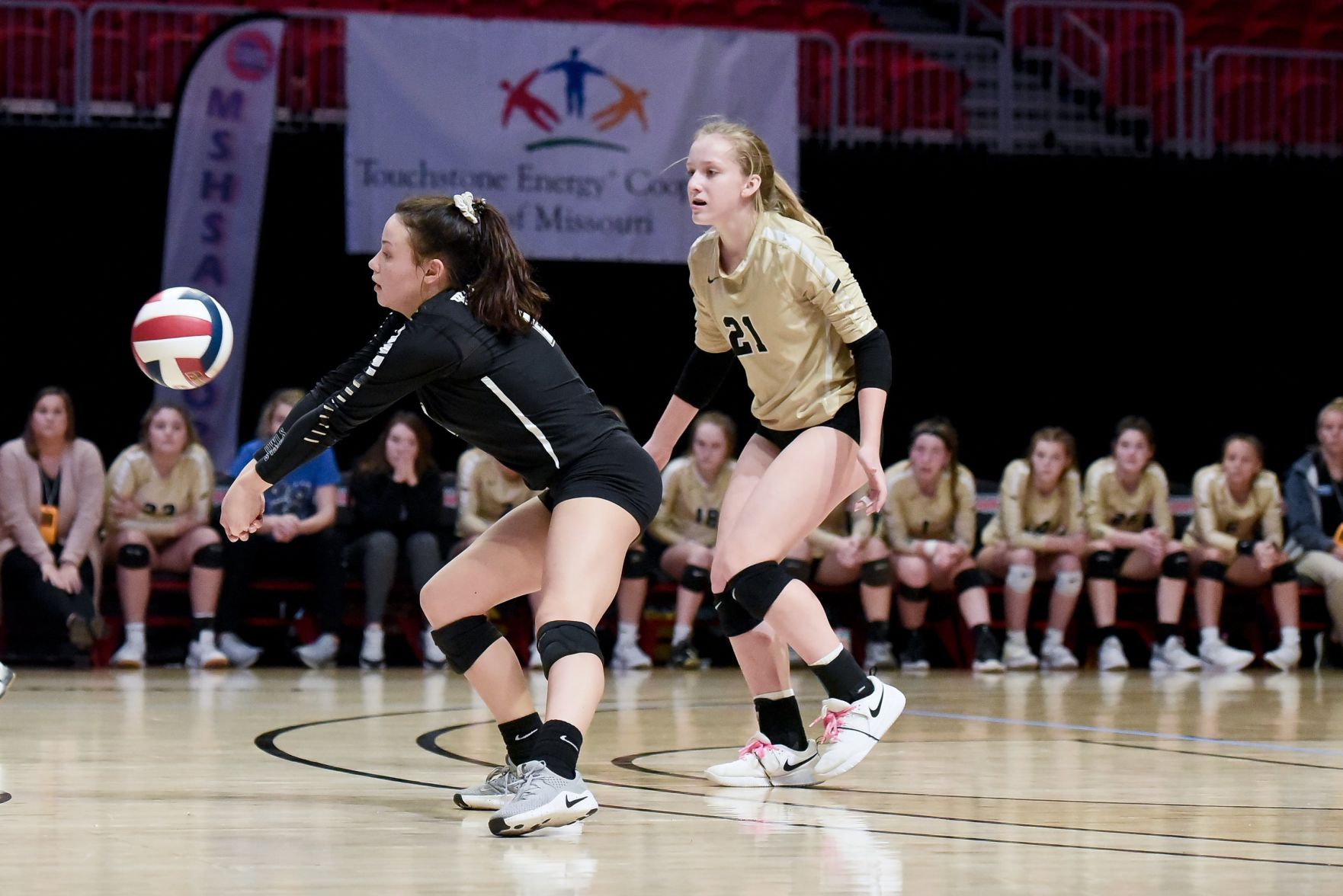 11/09/19 - Girls Volleyball - Class 3 third place match - Windsor vs St, Michael